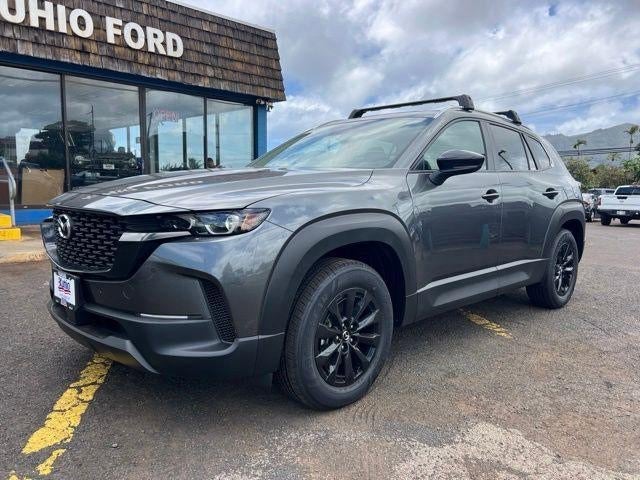 2026 Mazda Mazda CX-50 Hybrid Preferred AWD in Machine Gray Metallic — front three-quarter view