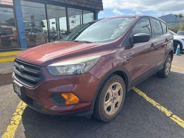 2018 Ford Escape S FWD in Cinnamon Glaze Metallic — front three-quarter view