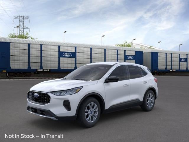 2023 Ford Escape Active AWD in Oxford White — front three-quarter view