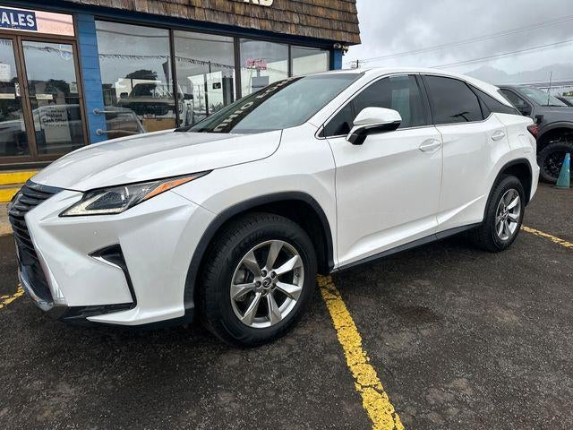 2018 Lexus RX 350 FWD in Eminent White Pearl — front three-quarter view