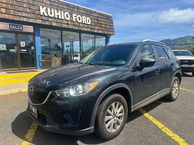 2014 Mazda Mazda CX-5 FWD 4dr Auto Sport in Jet Black Mica — front three-quarter view