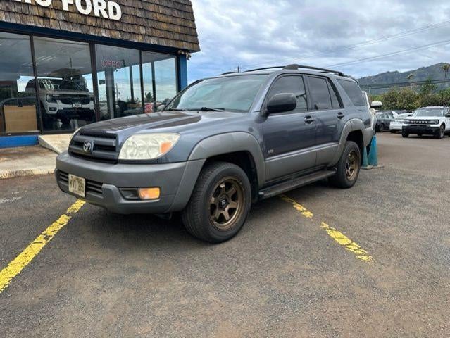2003 Toyota 4Runner SR5 in Pacific Blue Metallic — front three-quarter view